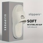 1 Pair Eva Slippers For Couples, Cartoon Bear Design, Comfortable Non-Slip Thick Sole, All-Season Casual Home Bathroom Sandals, Hand Washable, House Slippers - Image 9