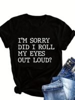 2024 Cross-Border European And American Women'S Round Neck Loose Fit Short Sleeve Casual Top Layering T-Shirt - Image 4