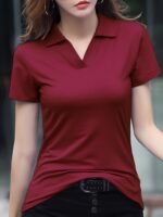 Women'S Casual Short Sleeve Summer Shirt - Image 3