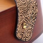 6.35 Cm Guitar Strap Genuine Faux Leather Adjustable Soft Embroidered Belt For Classical Bass Music Hobby Guitar Accessories (Random Pattern) - Image 14