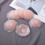 2/6/10Pcs Reusable Silicone Nipple Covers, Seamless Invisible Self-Adhesive Anti-Convex Nipple Pasties, Women'S Lingerie & Underwear Accessories - Image 4