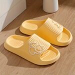 Unisex Cute Cartoon Decor Pillow Slides, Lightweight Soft Sole Home Bathroom Slides, Non-Slip Eva Summer Beach Shoes - Image 11