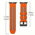 New Strap For Apple Watch Ultra 49Mm Sports Band For Iwatch Series 11 10 9 8 7 Se 6 5 4 3 46Mm 45Mm 44Mm 42Mm Bracelet Wristbands - Image 2
