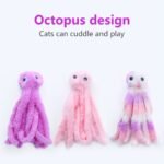 1Pc/2Pcs/3Pcs Cat Toy, Cartoon Octopus Design Pet Toy, Chew Durable Cat Toy, Cat And Dog Interactive Supply - Image 4