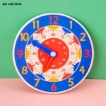 Not Real Clock, Wooden Educational Clock Toy, Student Timepiece Model, Digital Clock Toy, Children'S Learning Time Toy