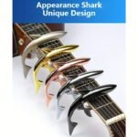 Fashionable And Unique Capo For Guitar, Made Of Zinc Alloy, Suitable For Acoustic And Electric Guitars, Capable Of Changing The Pitch.
