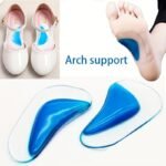 Cosylee Silicone Arch Support Insoles - Washable & Reusable, Comfort Foot Cushions For Shoes And Boots - Image 4