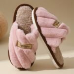 Winter Women'S Anti-Slip Warm Slippers Home Indoor Comfortable Couple Slippers Women - Image 5