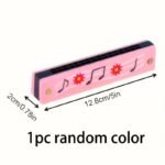 12 Styles Kids Harmonica - Lightweight Cartoon Design With Double Row Of 16 Holes, Vibrant Colors & Playful Animal/Object Illustrations, Includes Case - Musical Instrument Toy For Youngsters & Adult Beginners, Christmas Halloween Gifts, Beginner Musical Instrument, Cartoon Style, Durable Construction, Beginner Musicians, Best For Christmas - Image 3