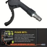 Heavy Duty Extended Reach Air Blow Gun With Double Hook, Stainless Steel Air Duct, Non-Slip Handle, And Plastic Tip - Manual Operation, No Electricity Required - Image 8