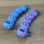 1Pc/2Pcs/3Pcs Caterpillar Toys, Sensory Toys, Parent Child Interactive Toys, Holiday Gifts For Kids, Party Favors (Random Rotation Handle), Interactive Play, Sensory Play, Durable Plastic, Sturdy Construction, Interactive Toy, Party Favor Pack - Image 7