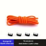 1 Pair Spandex Elastic Semicircle Shoelaces, No-Tie Quick Laces For Sneakers And Shoes - Image 7