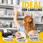 Strong Adhesive Magnetic Tape Roll - 3.3Ft, 2/5'' Wide, Multiple Thicknesses (1Mm/1.5Mm/2Mm), Ideal For Crafts, Whiteboards & Fridge Organization - Image 4