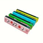 12 Styles Kids Harmonica - Lightweight Cartoon Design With Double Row Of 16 Holes, Vibrant Colors & Playful Animal/Object Illustrations, Includes Case - Musical Instrument Toy For Youngsters & Adult Beginners, Christmas Halloween Gifts, Beginner Musical Instrument, Cartoon Style, Durable Construction, Beginner Musicians, Best For Christmas - Image 10