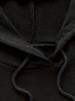 Super Short Hooded Sweatshirt With Drawstring Details - Image 4