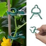 50/30/10Pcs Adjustable Plant Clips - Reusable Garden Support For Flowers, Vines, Vegetables & Tomatoes - Durable Plastic, Essential Gardening Tools