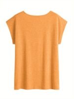 Women'S Sleeveless V-Neck T-Shirt - "Nope. Not Today" Graphic Tee In - Casual Summer Everyday Outfits - Machine Washable Tops For Women - Image 9