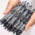 20Pcs Retractable Gel Pens, 0.5Mm Black Red Blue Neutral Gel Pens, Telescopic Gel Ink Ball Pens, 10 Gel Pen +10 Gel Pen Refills, Suitable For Diary, Office, School And Home Writing