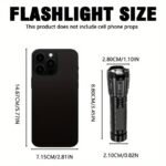 1Pc/2Pcs/3Pcs Mini Flashlight Pocket Torch Usb Rechargeable Home Gadget Led Flash Light For Outdoor Camping Emergency Lantern - Image 10