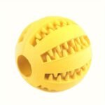 1Pc Heavy-Duty Plastic Dog Chew Ball With Non-Toxic Rubber Teeth-Cleaning Design, Individually Wrapped For Hygiene - Interactive Chew Toy With Central Tube & Layered Layers For Small Dogs, Puppies, Indoor/ Play - Dental Health & Mental Stimulation, Multi-Color Options (Red/Blue/Black) - Chew Proof Ball For Small Breeds, Safe & Durable Chew Toy For Teeth Cleaning & Durability - Image 8