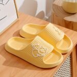Unisex Cute Cartoon Decor Pillow Slides, Lightweight Soft Sole Home Bathroom Slides, Non-Slip Eva Summer Beach Shoes - Image 5