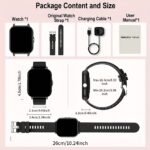 Hot 2024 New Best-Selling 1.83-Inch Full Screen Touch, Men'S And Women'S Sports Fashion Smartwatch, Dial/Answer Calls, Step Count, Sports Mode, Distance Tracking, Call Information Prompt Multifunctional Smartwatch, Suitable For Iphone And Android Smartphones - Image 2