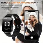 Hot 2024 New Best-Selling 1.83-Inch Full Screen Touch, Men'S And Women'S Sports Fashion Smartwatch, Dial/Answer Calls, Step Count, Sports Mode, Distance Tracking, Call Information Prompt Multifunctional Smartwatch, Suitable For Iphone And Android Smartphones - Image 12