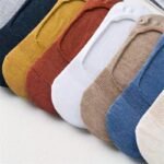 10 Pairs Solid Color Shallow Mouth Socks, Comfy & Breathable Silicone Short Socks, Women'S Stockings & Hosiery - Image 4