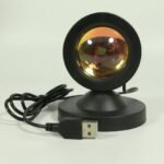 Sunset Ambiance Light, Led Night Light, Sunset Lamp, Projection Light, Photography Fill Light, Romantic Sunset Light For Bedroom And Living Room Decor, Family Gathering Birthday Gift, Vehicle And Room Decoration, Photography Fill/Selfie, Party, Camping Wedding Decor - Perfect Gift For Friends - Image 3