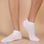 10/20/40 Pairs Women'S Breathable Ankle Socks - Comfortable Polyester And Spandex Blend, Solid Color, Lightweight Knit, Machine Washable For Casual Attire, Everyday Socks | Minimalist Socks | Durable Fabric - Image 10