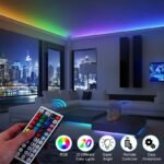 40M-131Ft Led Strip Lights Infrared Remote Rgb Lighting Decorationg Living Room Atmosphere Light Ribbon Flexible Lamp Decor String, Usb Powered, Ideal For Tv Background, Bedroom Ambiance & Party Decorations Halloween Christmas Birthday Gifts - Image 4
