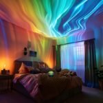 Northern Lights Led Atmosphere Projection Lamp Rgb Remote Control, Galaxy Star Projector, Bedroom Night Light Projector, Star Projector, Adult Room Decoration, Home Theater, Ceiling, Gift Decoration, Camping, Wedding Decoration, Magical Projection Lamp Gifts, Holiday Party, Home Decor, Christmas Gift, Best For Christmas - Image 5