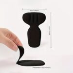 Polyester High Heel Cushions And Cups - 1 Pair Soft Heel Grips Pads For Shoes Too Big, Anti-Slip Shoe Inserts For Women - Image 2