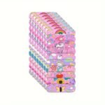 20/50/80 Pack Pink Cartoon Band-Aids With Rainbow, Unicorn, Butterfly & Heart Designs - Soft Adhesive Wound Coverings For Cuts, Scrapes & Light Injuries, Cute Bandages, Playful Design, Flexible Bandages - Image 7
