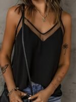 Spring/Summer/Autumn Fashion Solid Color Elegant Commuting Strap Vest - Image 8