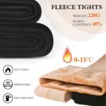 1/2Pcs Of Spring And Summer Pantyhose Spring And Autumn Thickened Pantyhose Velvet And Fleece Heat Can Be Worn Outside With Versatile Thick Black Autumn And Winter Warm Leggings - Image 4