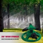 1Pc 360? Rotating Lawn Sprinkler - Durable Plastic Garden Irrigation System, No Electricity Needed, Adjustable Spray Patterns For Yard, Plants & Outdoor Watering - Image 6