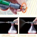 Handheld High-Pressure Sprayer With Adjustable Nozzle, Manual Pump Air Spray Tool For Garden Top - Plastic, Battery-Free, Handheld Style - Image 4