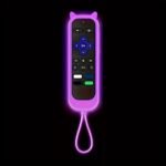 Cute Cat Ear Shaped Glow-In-The-Dark Silicone Universal Remote Control Cover With Lanyard, Suitable For Tcl And Hisense. - Image 8