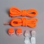 Trendy All-Match Shoe Laces With Buckle Fixing Artifact, Colorful Elastic Laces That Don'T Need To Be Tied, Lazy People'S Laces That Don'T Need To Be Tied, 8Pcs Set, Elastic, Shoe Laces - Image 13