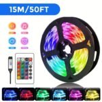 Rgb Led Strip Lights, 100-4000Cm Flexible Strip, Usb 5V, App Remote Control, Dimmable Color Changing, Adjustable, For Tv Backlight, Game Room, Room Decoration, Non-Rechargeable Button Battery - Image 13