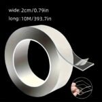 10M/32.7Ft Roll Of Nano Dual-Sided Tape - Strong, Transparent Adhesive For Home & Office Use, Washable & Residue-Free On Plastic, Wood, Glass, Stone, Metal, 1Cm/39.37In Wide, Nano Heavy Duty Dual-Sided Tape - Image 4