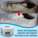 Instant White Shoe Cleaner Cream - Stain Remover & Whitening, Safe For Sneakers, Canvas, Faux Leather | Easy No-Rinse Formula - Image 7
