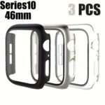 3Pcs Sports & Casual Protective Case Set For Apple Watch, Full-Body Shockproof Scratch-Resistant Hard Pc Cover With 9H Tempered Glass Screen Protector, Compatible With Apple Watch 38/42/40/44/41/45/46Mm, Ultra/Series 11/10/9/8/7/6/5/Se/4 - Image 29