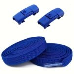 2/4Pcs Lazy No-Tie Shoelaces For Men And Women, Easy Clip-On Elastic Laces, Durable Polyester & Spandex Material, Secure Snap Fastener Shoe Laces For Sports Shoes - Image 23