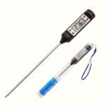 1Pc Meat Food Instant Read Bbq Garden Kitchen Outdoor Camping Cooking Barbecue Digital Thermometer Used For Milk Heating Candy Baking Grilling And Other Kitchen Gadgets - Image 3