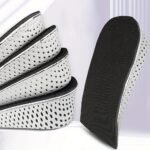 Black Eva Height-Increasing Insoles - Honeycomb Shock Absorption, 2/3/4/5Cm Height Increase, Unisex For Men And Women, Comfortable Foot Support With Breathable Design - Image 4