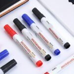 Whiteboard Markers Set Of 10 - Medium Point Dry Erase & Wet Erase Markers, Long-Lasting, Easy Erase, Perfect For Teachers And Classrooms - Black, Red & Blue Colors Available - Image 6