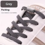 No-Tie Shoelas With Elastic Lace Replacement & Metal Buckle - Quick-On Lazy Laces For Sneakers, Boots, Sneakers - Elastic Closure, Secure Fastening - Compatible With Most Shoe Types - Ideal For Busy People, Travel, Elderly/ - (Shoes Not Included), Shoe Laces For Sneakers - Image 18