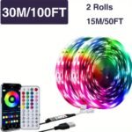 Nbbuff Smart Led Music Sync Light Strip With App & Remote Control, Rgbw Color Changing Lights With Dynamic Effects, Usb-Powered Party Lights For Home, Tv, Bedroom, Christmas, Weddings, Compatible With Alexa/ Assistant, Energy-Efficient Led Lights - Image 13